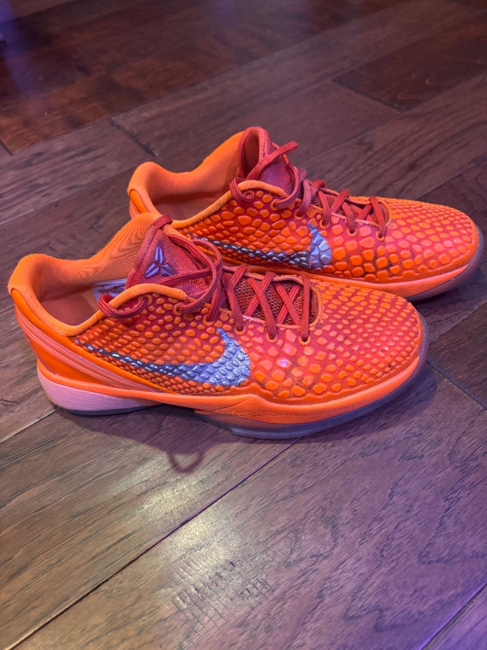 Kobe 6 Protro Total Orange- Size 7 Youth